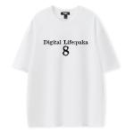 PAKA Футболка унисекс, Белый Черный (7) - фото 21