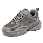 AGSDON Массивные кроссовки унисекс, Черный [базовый] 231071 - фото 10