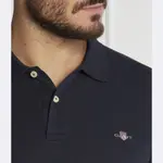 Рубашка-Поло узкого кроя Gant, синий - фото 4