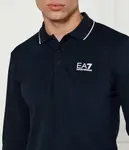 Футболка поло Regular fit Ea7, синий - фото 4