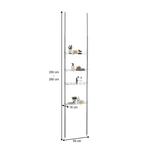 Полка для душа Idimex, хромированный - фото 3