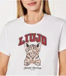 Футболка Regular fit Liu Jo, белый - фото 4