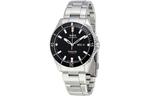 MIDO Часы Men's Leader Submariner Watch, Black Dial Silver Strap - фото 6