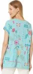 Johnny Was Women's Katie Relaxed Drape Tee - фото 2