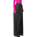 Асимметричные брюки прямого кроя Acne Studios, черный - фото 6