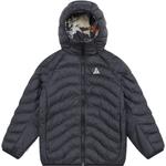 Детская утепленная куртка Nike, черно-белый - фото