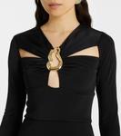 Платье Доменика с вырезом Rebecca Vallance, черный - фото 4