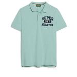 Поло Superdry Vintage Superstate, зеленый - фото 2