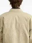 Рубашка-оверсайт James с вышивкой Dean Edmonds, нейтральный - фото 4
