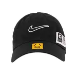 Бейсболка из полиэстера унисекс Nike, черный - фото