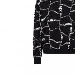 ARMANI EXCHANGE AE SS23 вязаный свитер мужской black - фото 6