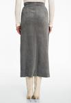 Юбка Ana Alcazar Pencil skirt, Grau/Grey - фото 3