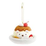 San x corner creature, плюшевый кулон десерт трубы high SAN-X - фото