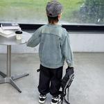 Детская куртка с воротником стойкой Moderate EASTERN CAMEL, синий - фото 7