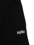Детские хлопковые спортивные шорты MSGM MSGM Kids, черный - фото 3