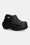 Шлепанцы Bubble Crush Clog Crocs, черный - фото
