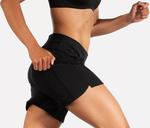 Женские шорты Brooks Chaser 7 дюймов, черный - фото 4