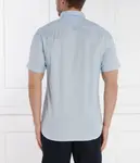 Рубашка из эластичного поплина Regular fit Tommy Hilfiger, синий - фото 4