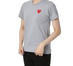Футболка heart logo tee 'grey' Comme Des Garcons Play, серый - фото 3