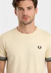 Простая футболка Fred Perry, Blanc - фото 4