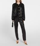 Куртка с пайетками Blazé Milano, черный - фото 2