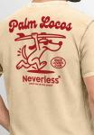 Футболка Neverless VINTAGE BACK SURFING DESIGN, Natur/Beige - фото 3