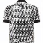 SS24 Вязаный свитер мужской черный FENDI - фото 8