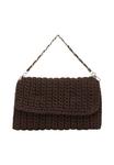 Клатч ebeeza, каштаново-коричневый - фото