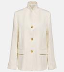 Однобортный пиджак Toteme, белый - фото