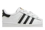 Кроссовки adidas Superstar Infant White Black, белый - фото 2