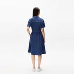 Женское платье с коротким рукавом Tommy Hilfiger, синий - фото 8