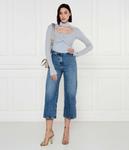 Блузка Patrizia Pepe Slim Fit, серый - фото 2