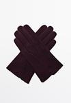 Перчатки Massimo Dutti Gloves, Bordeaux/Dark Purple - фото 3