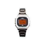 CASIO Часы G Shock W 218HD 1A, Silver Dial with Orange Bezel - фото