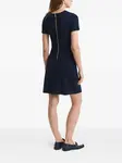 Мини-платье с короткими рукавами Gant, синий - фото 3