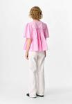 Блуза Object RÜSCHEN, Pink Frosting/Pink - фото 3