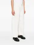 Широкие джинсы Paolo Studio Nicholson, белый - фото 4