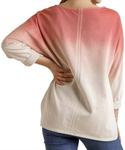 Топ Ombre Raglan в ягодном цвете umgee, цвет berry - фото 3
