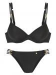 Комплект бикини JETTE, черный - фото