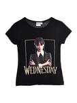 Футболка Wednesday, черный - фото
