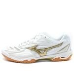 Кроссовки wavefang pro 'white gold' Mizuno, белый - фото
