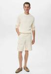 Шорты Mango Shorts, Off-White - фото 2