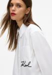 Блуза KARL LAGERFELD SIGNATURE POCKET SHIRT, White - фото 5