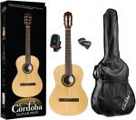 Акустическая гитара Brand New Cordoba CP100 Nylon String Classical Guitar Pack - with Accessories - фото