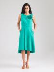 Коктейльное платье Vera Mont, аква - фото 2
