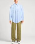 Рубашка Sandro, небесно-голубой - фото 2