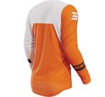 Shot contact scope motocross jersey, Orange/White - фото 2