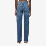 Джинсы прямые Agolde Harper с эффектом стрейч, синий - фото 4