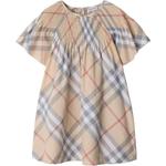 Детское платье Burberry, хаки - фото