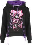 Толстовка с капюшоном Ghost EMP Signature Collection, черный/фиолетовый - фото